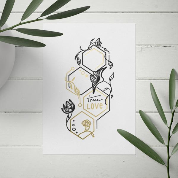 Plotterdatei 'True Love'
